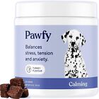 Pawfy CALMING  TURKEY FLAVOR 45 Chews For Dogs Stress Tension Anxiety 03/2025