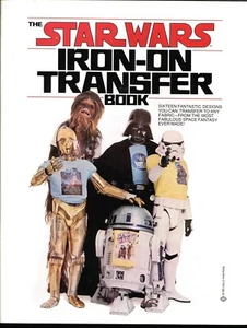 Libro de transferencia Iron-on Star Wars 1977 casi nuevo/como nuevo - Imagen 1 de 2