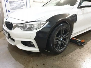 Front Wide body fender flares for BMW 4-Series F32 M-Sport PARSAN-TUNING ABS - Picture 1 of 8