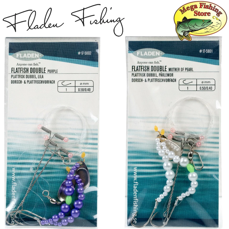 FLADEN Brandungsvorfach / Perlen Rig Dorsch Plattfisch Scholle Butt Vorfach Gr.1 - Bild 1 von 1
