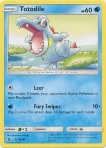Totodile 22/70 Dragon Majesty Pokemon TCG Common - Picture 1 of 1