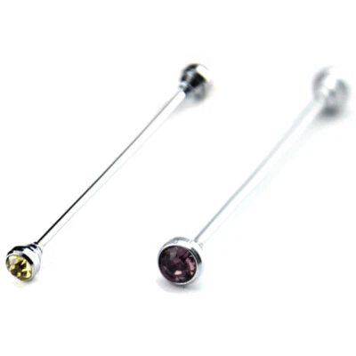 2 PIEZAS Para hombres Corbata Plateada Corbata Clip Formal Camisa Cuello Prendedor Barra Broche Joyería  Foto 1 de 4