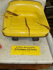 JOHN DEERE 175 HYDRO LAWN MOWER 14HP OEM seat base pan mount spring NEEDS COVER
