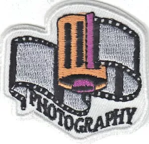 FOTOGRAFIE Aufbügeln Patch Beruf Fotograf - Bild 1 von 2