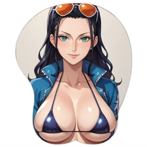 Nico Robin One Piece 3D Boobs Mouse Pad Anime Ergonomic - Zdjęcie 1 z 1