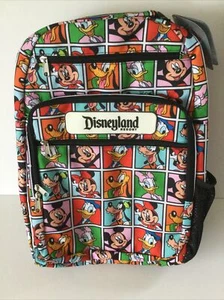 Disney Park Disneyland Dlr Mickey & Friends Square Travel Large Backpack - Picture 1 of 3