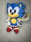 Sonic The Hedgehog  9" Plush Doll 2021 Jakks Pacific Sega