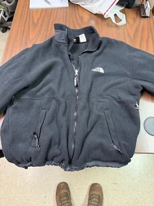 Chaqueta The North Face Adulto L Negra Polar Difusa Exterior Senderismo Logo Mujer - Imagen 1 de 6