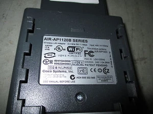 Cisco AIR-AP1120B Wireless Access Point Router AIR-AP1120B-E-K9 + STAND EXCL PSU - Afbeelding 1 van 2