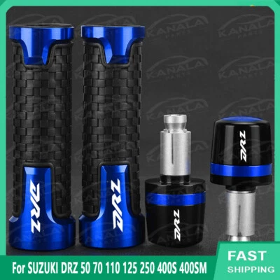 For SUZUKI DRZ 50 70 110 125 250 400S 400SM Handlebar Grip Handl Grips End Plug - Image 1 of 4