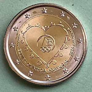 Portogallo 2 euro 2024 Olimpiadi Parigi commemorative coin - Foto 1 di 1