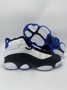 Nike Jordan 6 Rings White/Game Royal-Black 323419-142 Size 6.5Y - Picture 1 of 8