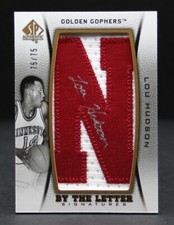 Lou Hudson Card 2012-13 SP Authentic By The Letter Signatures Auto Autograph