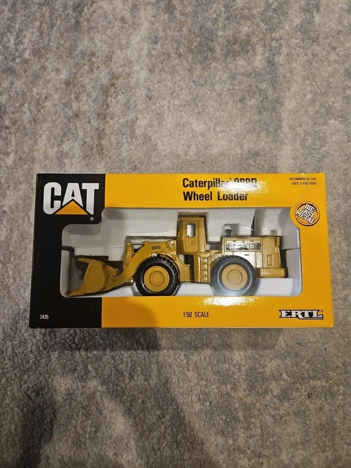 Ertl Cat 988B Wheel Loader 1/50 Die Cast Noracot Construction Vehicle Vintage - Image 1 of 1