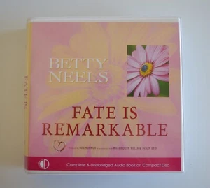 Fate is Remarkable - Betty Neels - Unabridged Audiobook - 7CD - Romance - Picture 1 of 2