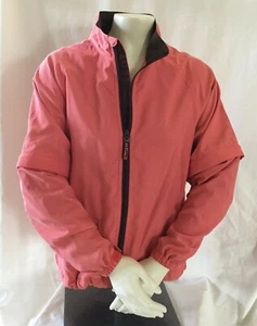 Sun Mountain Damen Golf Front Reißverschluss Jacke-Medium Neu mit Etikett koralle mit Schokolade - Bild 1 von 10