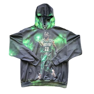 DYKHMILY Pullover grün & grau Hoodie Boston Celtics 11 Kyrie Irving Herren Large - Bild 1 von 4