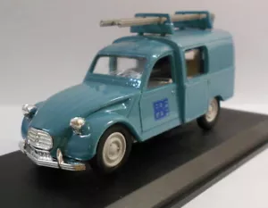 Eligor 1/43 Scale Diecast Model 1332 CITROEN 3 CV 'EDF-GDF' BLUE - Picture 1 of 4