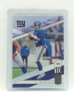 Eli Manning 2019 Donruss Elite Football - #78 - New York Giants - Image 1 of 2