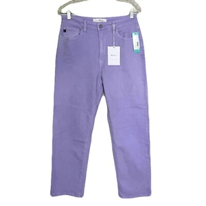 KanCan Stitch Fix Jeans Straight Gr. 6 High Rise lila Hose NEU #b09 - Bild 1 von 9