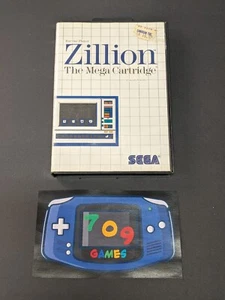 Zillion (Sega Mastern System, 1987) CIB COMPLETE - Bild 1 von 4