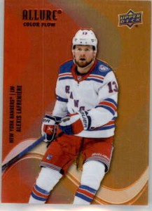 2022-23 Upper Deck Allure Color Flow Red-Orange #SF-6 Alexis Lafreniere Rangers 
