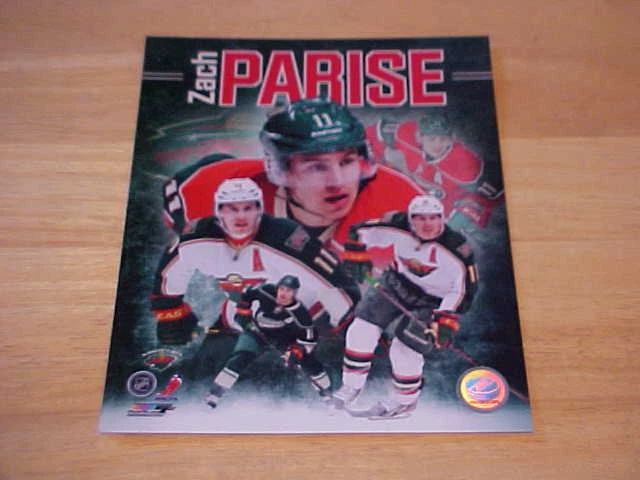 Zach Parise Portrait Plus Officially LICENSED 8X10 Photo FREE SHIPPING 3/more - Image 1 of 1