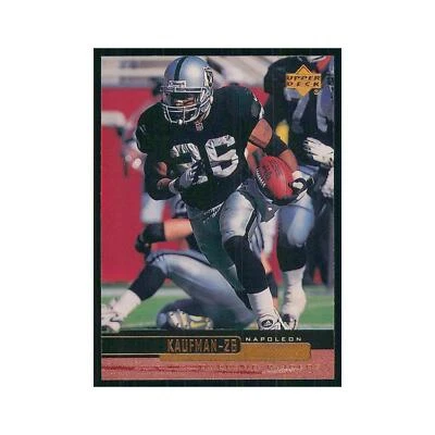 1999 Upper Deck Napoleon Kaufman Raiders #159 - Image 1 of 3