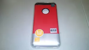 Spigen Slim Armor Metal Series iPhone 6/6S Plus Case 5.5" / Red - Picture 1 of 5