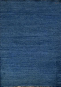 Contemporary Gabbeh Solid Design Wool Rug Perfect for Any Space 5' 9" x 3' 11" - Picture 1 of 18