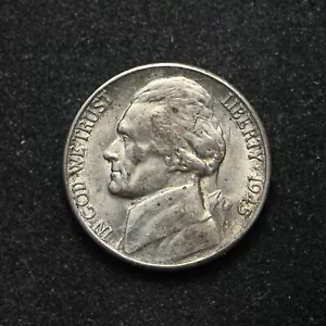 1945-S Jefferson War Nickel Silver (bb17431) - Picture 1 of 2