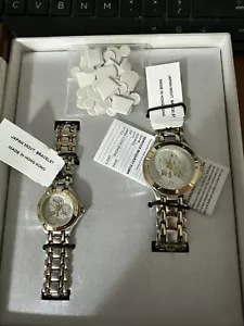 Juego de Reloj Novia Novio Disney Cuento de Hadas Boda Castillo de Cenicienta Nuevo en Caja - Imagen 1 de 9