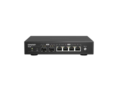 QNAP Desktop QSW-2104-2S-US, Unmanaged Switch, 4 port 2.5Gbps auto negotiation ( - Image 1 of 4