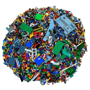 LEGO® 100 Steine gemischt - Steine Platten Sondersteine Minifiguren - Kiloware - Bild 1 von 4