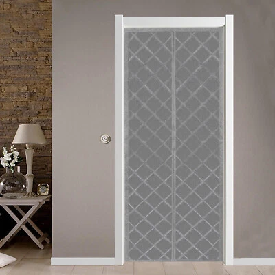 Magnetic Thermal Insulated Door Curtain Insulated Door Curtain Waterproof PVC - Image 1 of 4