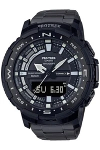 Casio PRO TREK Connected PRT-B70YT-1JF Bluetooth Mobile Titanium Band Men Wa_JP - Picture 1 of 3
