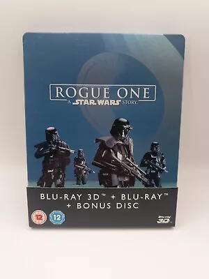 Rogue One: A Star Wars Story 3D + Blu-Ray Steelbook Edition OOP - Image 1 of 2