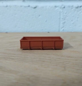 HOn30 Scale 14ft STEEL GONDOLA kit. No trucks/couplers. OXIDE RED 3D Print. NEW! - Picture 1 of 4