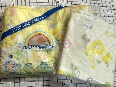 Manta y edredón vintage Owen bebé polar cuna animales nueva generación Foto 1 de 4