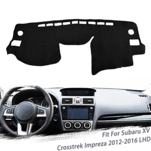 Para Subaru XV Crosstrek Impreza 2012-2016 tapete antideslizante cubierta de tablero almohadilla para visera - Imagen 1 de 11