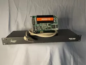 AudioScience ASI6614 w. BOB1024 Box - Broadcast Multichannel AES Sound Card-Good - Picture 1 of 3