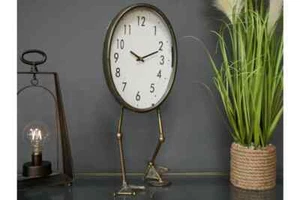 Vogelfüße Uhr stehend Entenfüße Uhr Neuheit Schreibtisch Kaminuhr 6806er - Bild 1 von 6