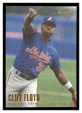 1996 Fleer #457 CLIFF FLOYD Montreal Expos ~D9PP