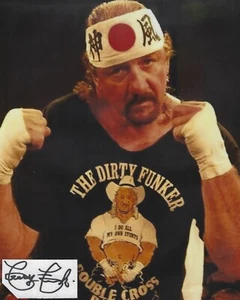 Terry Funk Autographed Signed 8x10 Photo - WWE WWF ECW WCW Wrestling - w/COA - Picture 1 of 1