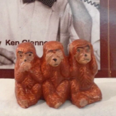 J H MILLER TRES MONJES HABLAN NO VER EL MAL NO VER EL MAL OÍR NO EL MAL Foto 1 de 3