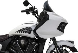 Klock Werks KWW-04-0584-DS Flare Indian Windshield 11" Dark Smoke - Imagen 1 de 1