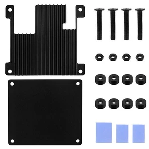 Aluminum + Acrylic Cooling Shell Passive Heatsink Case For Orange Pi Zero 2 T - Photo 1/8
