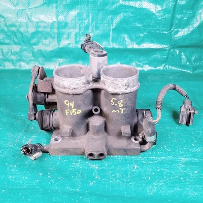 94 95 Ford Bronco 5.8 AT corpo do acelerador conjunto F4TE-CD sensor solenóide - Imagem 1 de 4