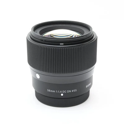 Sigma 56mm F/1.4 DC DN Contemporary (for Fujifilm X / APS-C) -Near Mint-#242 - Image 1 of 4
