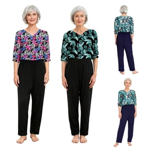 Pigiama donna pigiama pagliaccetti bisogni speciali body allattamento tuta palestra - Foto 1 di 43